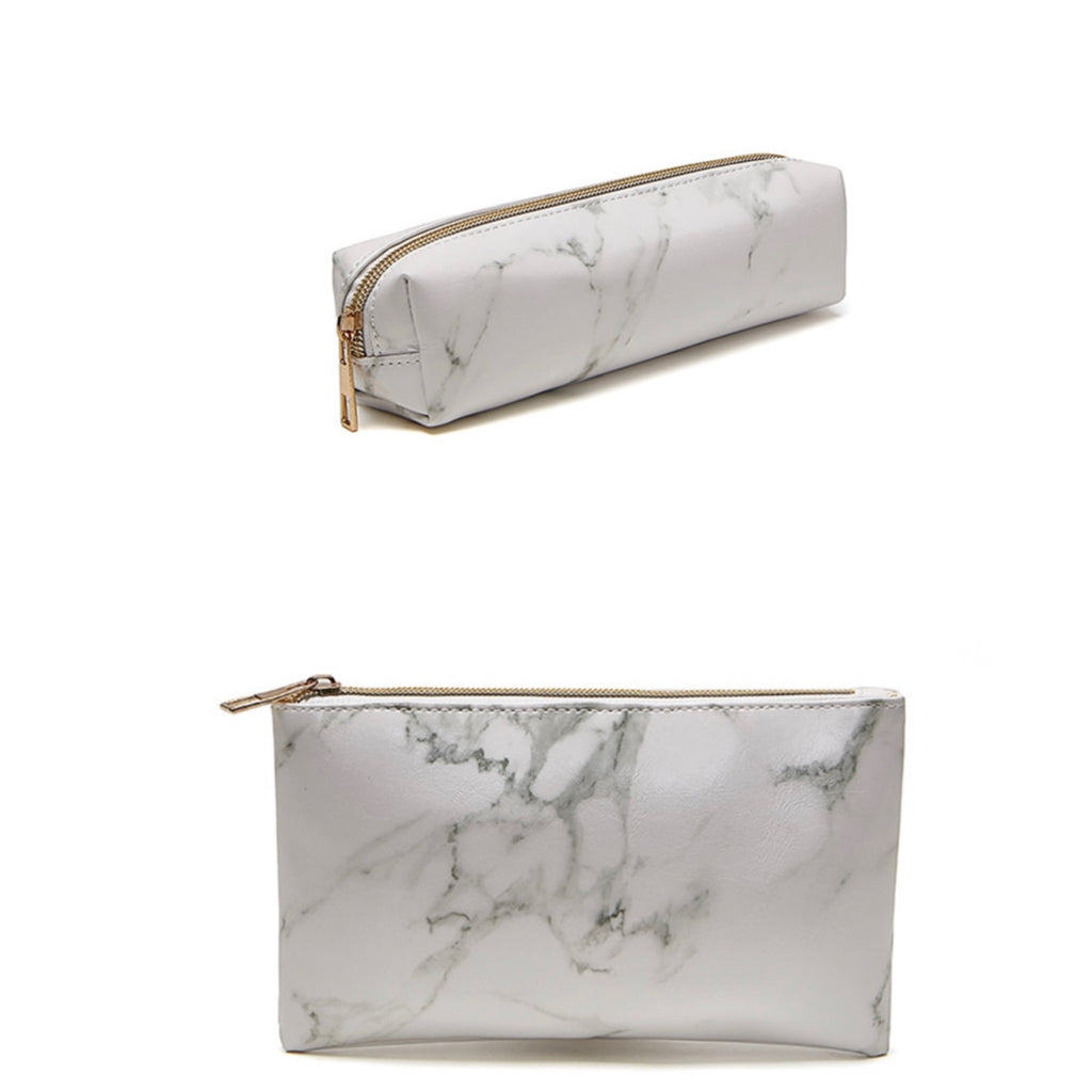 Marble Makeup Bags (Set of 2)